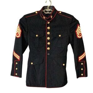 US Marine Corps USMC DSCP Lance Corporal Black Uniform Jacket Men’s 40S